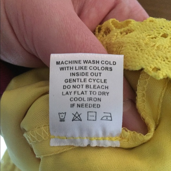 Tacera Yellow Lace Dress - Picture 6 of 8